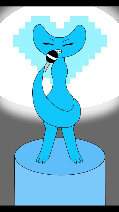 Dream on yellow & cyan (rainbow friends) chapter 2 #animation #flipaclip