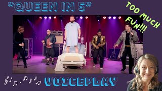 NO WAY? THIS IS SO MUCH FUN!  |  Reaction to "Queen In 5 Min" by VoicePlay