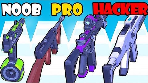 NOOB vs PRO vs HACKER - Weapon Master Part 2 | Gameplay Walkthrough (Android,iOS)