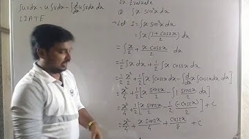 Lec40 Integration : Exercise 3.3 ex.I-8, 9, 17, 20 : Integration By Parts