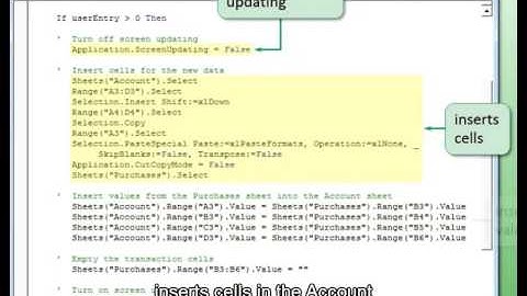 Excel 2010 - Creating a Message Box
