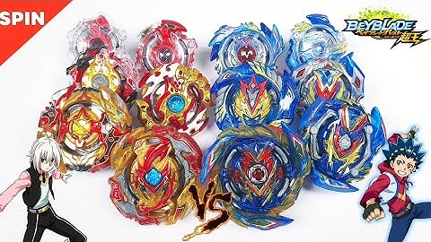 【Beyblade Burst Sparking】 All Spriggan VS All Valkyrie relay battle 베이블레이드 버스트 슈퍼킹 ベイブレードバースト