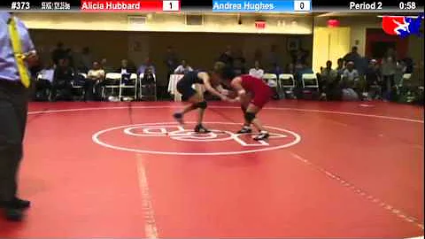 NYAC 55 KG / 121.25 lbs: Alicia Hubbard vs. Andrea...