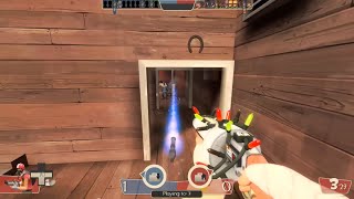 when you barely dodge a crit rocket (TF2)