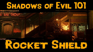 Zombies 101 :: Shadows of Evil 101 :: Rocket Shield Part Locations and Upgrade