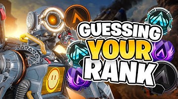 SoaR Guesses Your Apex Legends Rank
