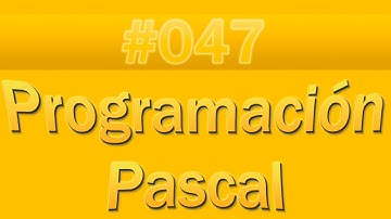 Pascal - 047 - Introducción a los tipos abstractos de datos | TutorialesNET