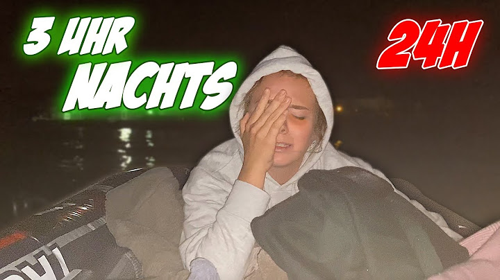 24H im SCHLAUCHBOOT auf dem WASSER! 😱**NACHTS TEIL 2** |CARAMELLA