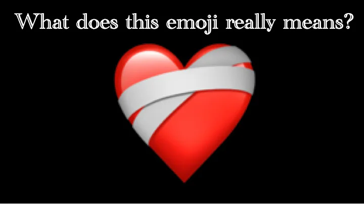 What does the Mending Heart emoji means?