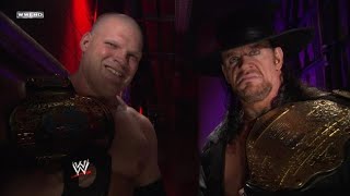 Kane (ECW Champion) and Undertaker send a message to Miz and Morrison