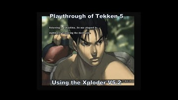 Tekken Five Jin Story Playthrough using the Xploder V5.2 for Ps2 :D