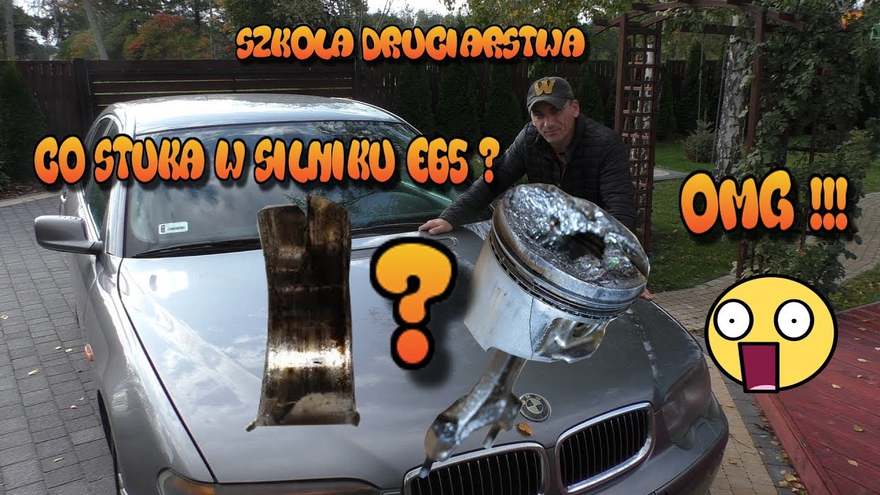 Szkoła Druciarstwa Co Stuka w Silniku ?? Bmw E65 4.4i v8