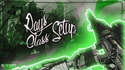 Rays Sniping Class Setup (Bo3)