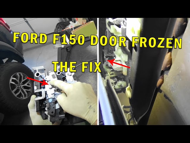 How to Fix Frozen Door Latch  