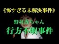 【閲覧注意】野村香ちゃん行方不明事件《怖すぎる未解決事件》