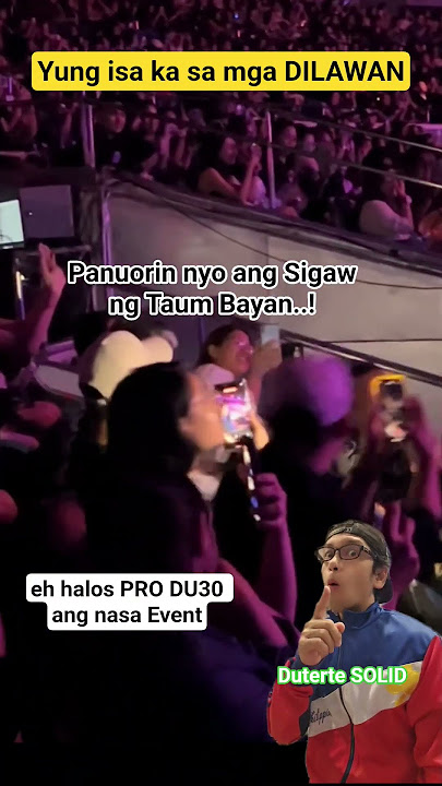 TAUM BAYAN NA HUMUSGA KIKO #duterte #shorts #vpsara #viral #fyp