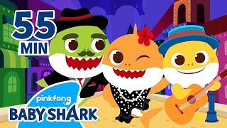 Baby Shark (Jazz Remix ver.) | +Compilation | Baby Shark Doo Doo | Baby Shark Official