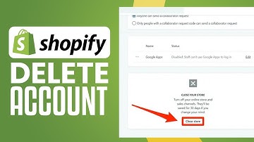 How To Delete Shopify Account After Trial (2025) Easy Tutorial