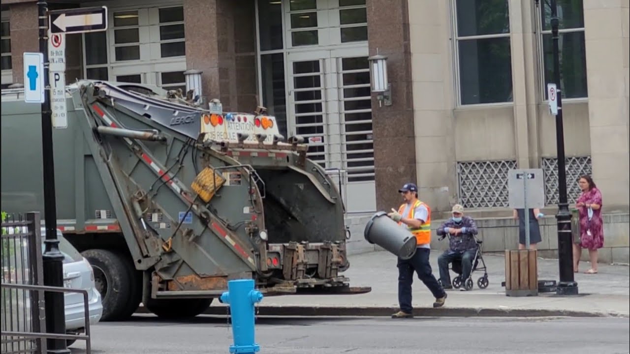 Montr al Garbage Truck Leach Rl In Action Vid os 54 garbage Truck Montr al Garbage Truck Leach Rl In Action Vid os 54 garbage Truck