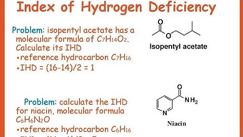 HOW TO CALCULATE THE INDEX OF HYDROGEN DEFICIENCY [IHD CHM 132] THE TRICKS INVOLVE PART 1.