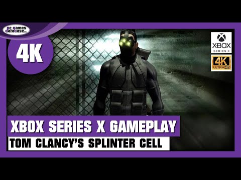 Tom Clancy's Splinter Cell: Intro + Training | 4K Gameplay Xbox Series X | PC Games Database