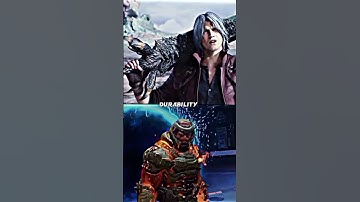 Dante vs doom slayer #doometernal #devilmaycry #dante #doomslayer #fight