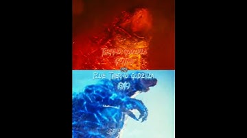 Thermo Godzilla (KOTM) vs Blue Thermo Godzilla (GXK)