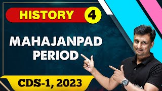 History 04 : Mahajanpad Period || CDS -1 2023