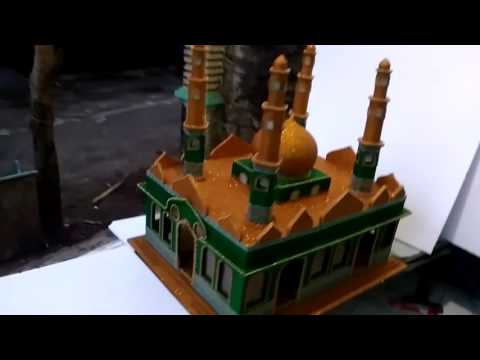 35 Ide Dekorasi  Masjid Dari  Styrofoam  Panda Assed