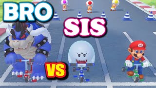Super Mario Party Minigames!! (Brother vs Sister)