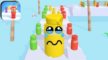 Juice Run - All Levels Gameplay Walkthrough iOS, Android (Levels 99-100) || B8 Gamer