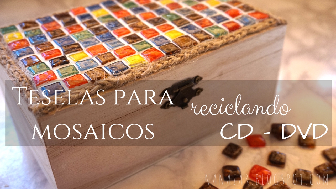 Teselas para mosaicos con CD - DVD 