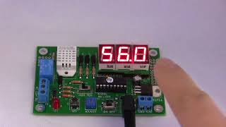 MK333 Relative Humidity&Temperature Sensor Kit、表示とリレー付き湿度/温度センサーキット