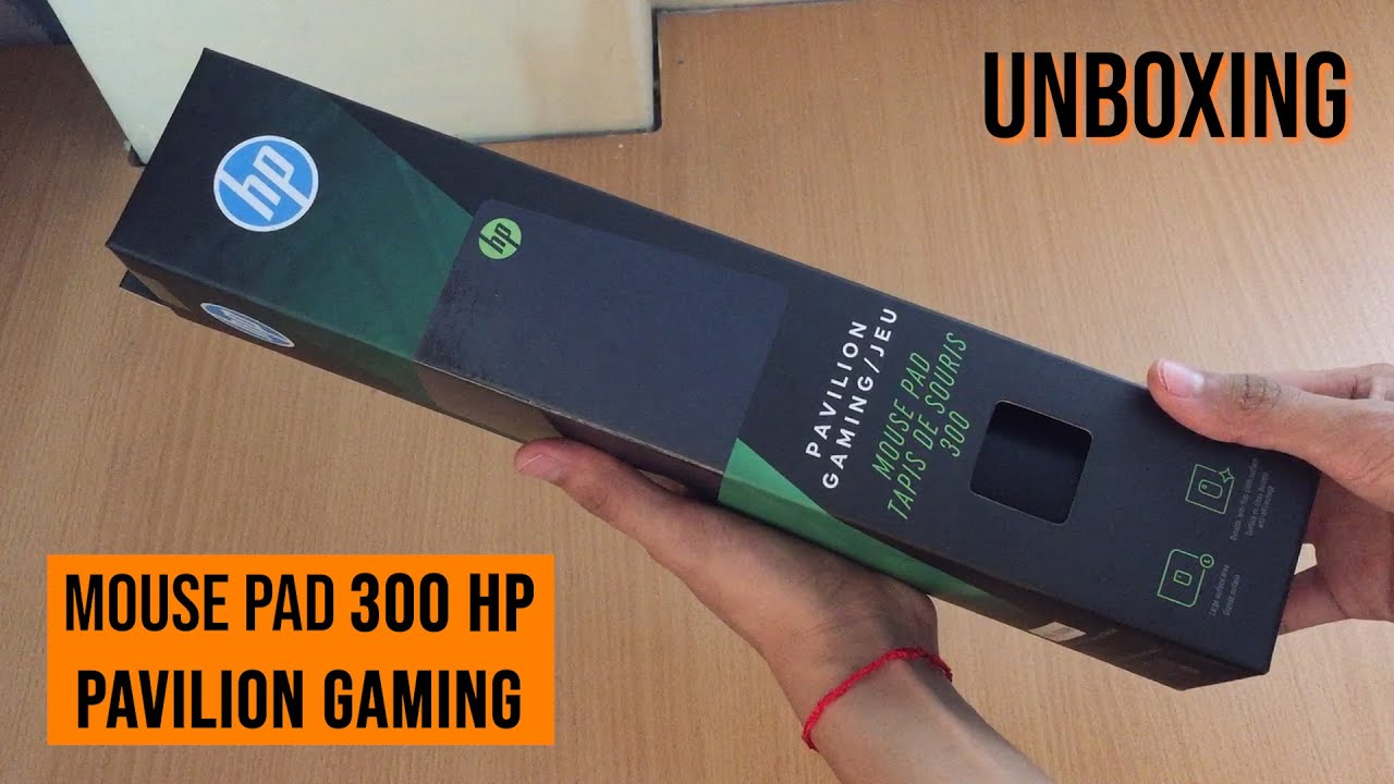 Mouse Pad HP Pavilion Gaming 300 UNBOXING en español YouTube