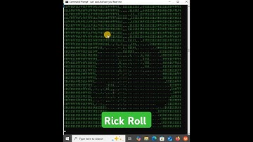 #windows10 #curl #ascii #live #cmd #hack #asciiart