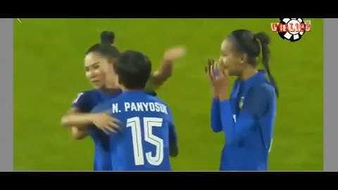 ทีมชาติสาวไทยชนะฟิลิปปินส์ 3-1 ได้ไปบอลโลกอีกครั้งและไฮไลท์ Thailand vs Philippines 3-1