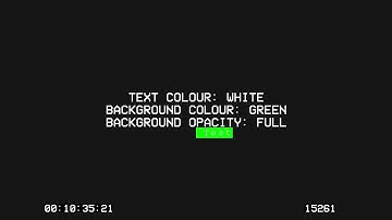 CEA-608 Captions Test