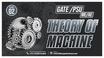 Theory of Machine L2 | HAL Design Trainee Exam guidance & support for Mechanical stream | GATE ME