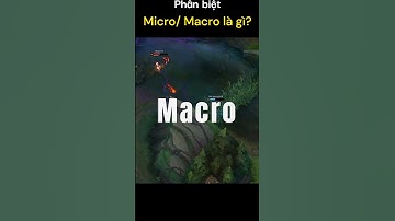 Phân biệt Micro và Macro là gì? | Winder LOL #leagueoflegends #shorts