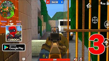 KUBOOM 3D: FPS Shooter  | Team Deathmatch | Walkthrough Gameplay part 3 (Android)