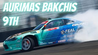 Aurimas BAKCHIS | Every 2022 Formula Drift Battle Runs | Ranked 9