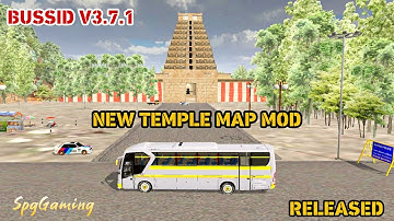 NEW TEMPLE MAP MOD RELEASED FOR BUSSID |BUSSID V3.7.1||SPG GAMING||BR GARAGE|