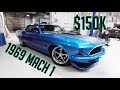 $150,000 Whipple supercharged 1969 Mach 1  (How much hp does it make?)