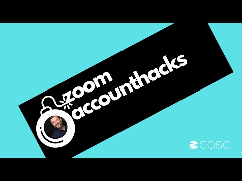 Video: Werden zoom-accounts gehackt?