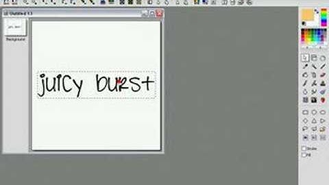 how to make text glow on photofiltre studio