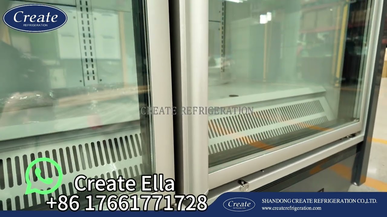 Remote Glass Door Freezer 