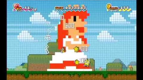 When Geeks Attack - Super Paper Mario (Wii) Chapter 3-1