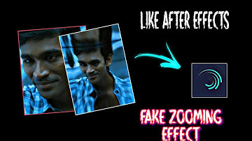 Fake Zoom Effect and swing edit in alight motion | Alight Motion | JRBala editor