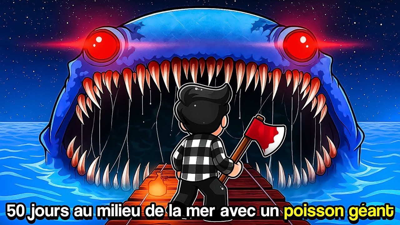 50 JOURS EN MER AVEC UN POISSON GÉANT !