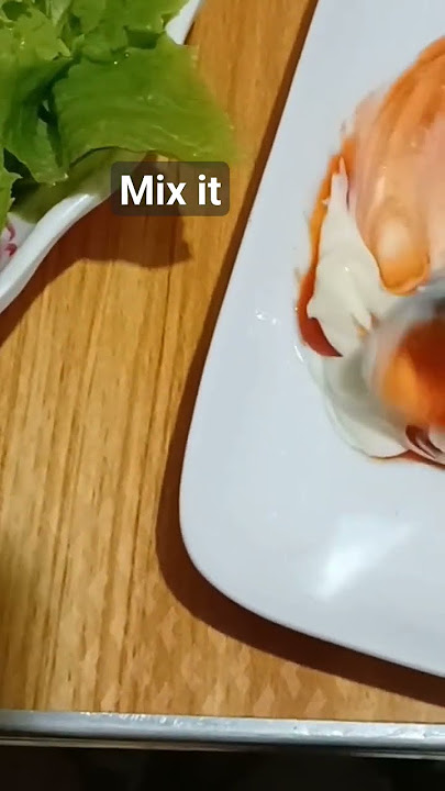 SIMPLE SALAD WITH YUMMY SAUCE  #asmreating #healthysalad #vegetables #shorts